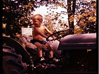 1955 Jeff on Rediker tractor